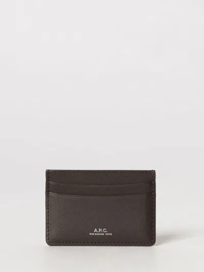 A.p.c. A. P.c. Wallet Men Color Brown