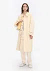 A.p.c. A. P.c. Women's Amy Mac Size: 42 In Ecru In Nude