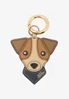 Apc A. P.c. Women's Chien Key Ring One Size In Multicolored In Gold