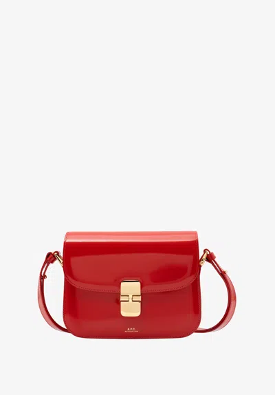 Apc A. P.c. Women's Grace Small Bag One Size In Bright Red