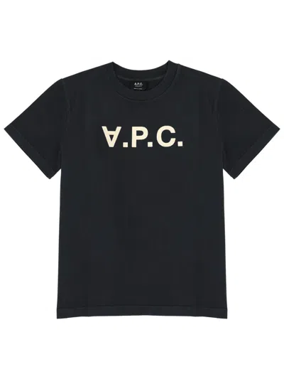 A.p.c. A. P.c. Women's Graphic Logo T-shirt In Black