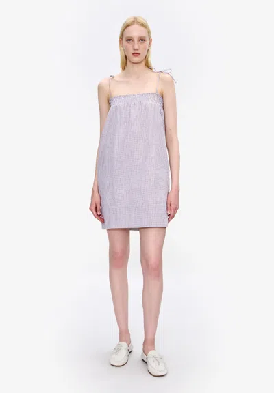 Apc A. P.c. Women's Iris Dress Size: 38 In Dark Chestnut Brown In Pink