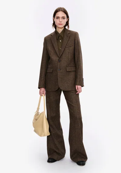 Apc A. P.c. Women's Jude Pants Size: 40 In Hazelnut In Brown