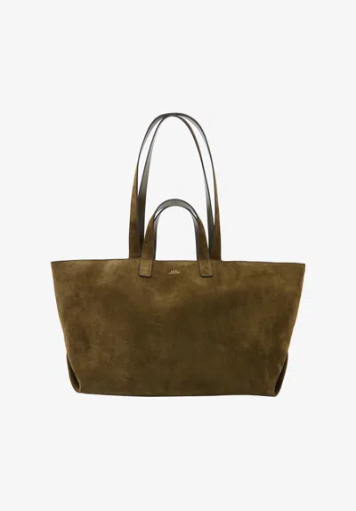 Apc A. P.c. Women's Le Drummer Bag One Size In Dark Khaki
