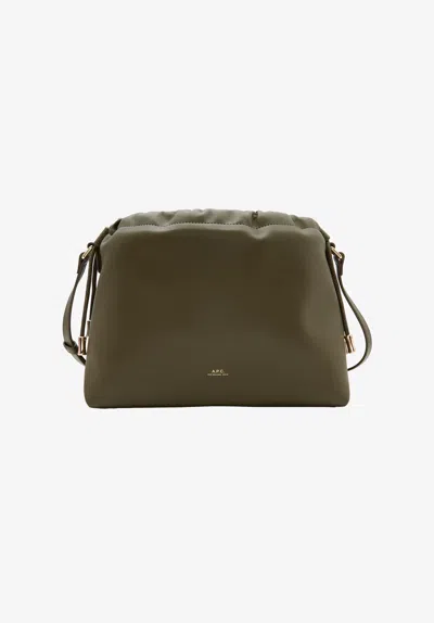 Apc A. P.c. Women's Ninon Bag One Size In Green Khaki