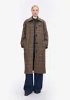Apc A.p.c. Coat In Brown