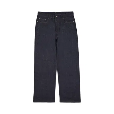 Pre-owned Apc A.p.c. Aaron Jean 'indigo' | Blue | Men's Size 34
