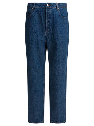 Apc A.p.c. "aaron" Jeans In Blue