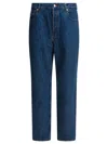 Apc Aaron Straight-leg Jeans In Blue