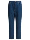 Apc Aaron Straight-leg Jeans In Blue