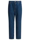 Apc A.p.c. Martin 5-pocket Straight-leg Jeans In Blue