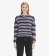 Apc Mohair And Boxy Sweater In Iaa - Blue