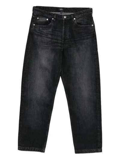 Apc Achille Jeans In Black