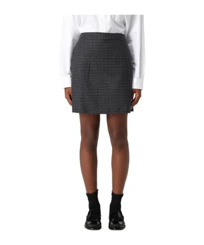 Apc Adelma Skirt In Gray