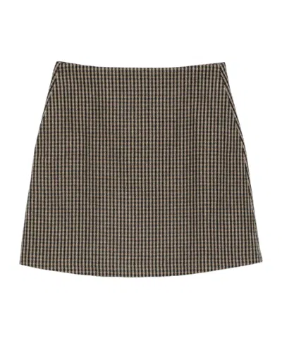 Apc Adelma Skirt In Brown