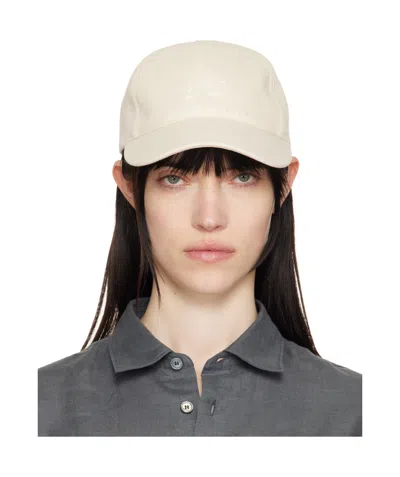 Apc Adjustable Baseball Cap In White