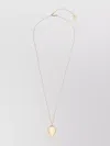Apc Adjustable Pendant Chain Necklace With Gold Finish