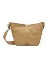 A.p.c. Adjustable Shoulder Strap Shoulder Bag In Nude