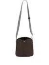 Apc Adjustable Strap Backstage Crossbody In Brown