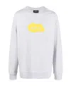 Apc Alastor Spray-paint Sweatshirt In White