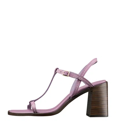 Apc Alba High-heel Sandals In Purple
