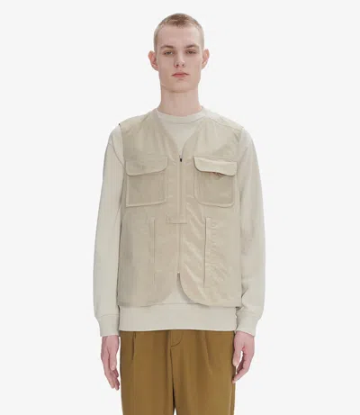 Apc Alban Sleeveless Jacket Xl Beige