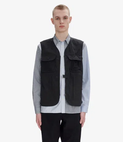 APC ALBAN SLEEVELESS JACKET XL NEAR BLACK