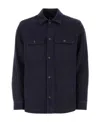 Apc Alessio Cotton Shirt Jacket In Black