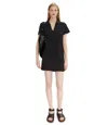 Apc Aliénor Dress In Lzz - Black