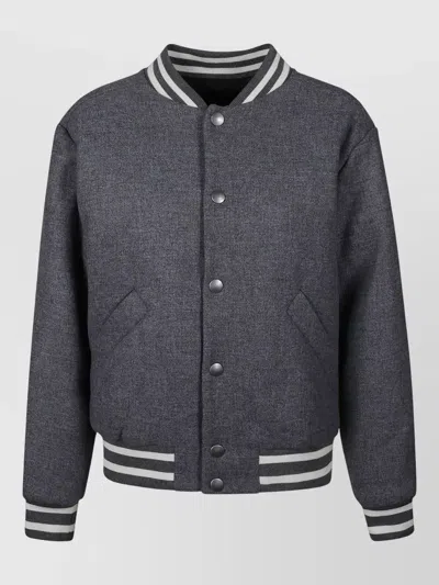 APC ALIZEE JACKET WITH RIBBED COLLAR AND CUFFS