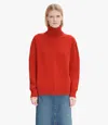 Apc Alma Sweater Xl Vermilion Red In Vermilion Red