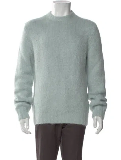 Pre-owned A.p.c. Alpaca Crew Neck Pullover In Green