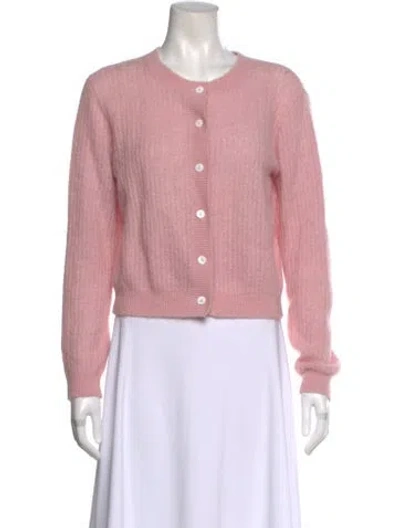 Pre-owned Apc Alpaca Crew Neck Sweater In Pink
