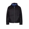 Apc Long Sleeve Hooded Sweater With Embroidered Logo In Black