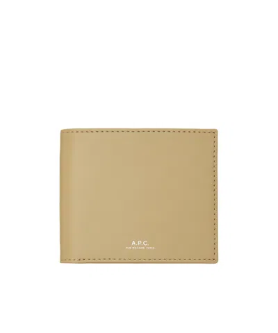 A.p.c. Aly Wallet In Brown