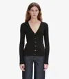 Apc Black Katie Holmes Edition Ambre Cardigan In Black
