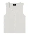 Apc Ambre Tank Top In White