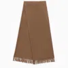 Apc Alix Brodée Logo-embroidered Scarf
