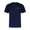 Apc Navy Hearts T-shirt In Blue