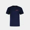 Apc Navy Hearts T-shirt In Blue