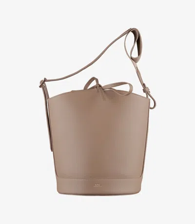 Apc Ana Bag One Size Dark Taupe