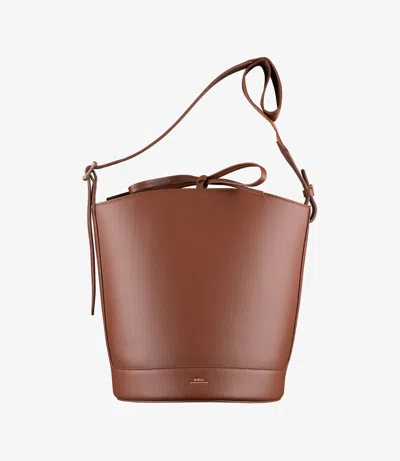 Apc Ana Bag One Size Hazelnut In Brown