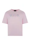 Apc Purple Standard 'rue Madame' T-shirt In Pink