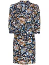 Apc Anastacia Dress In 蓝色