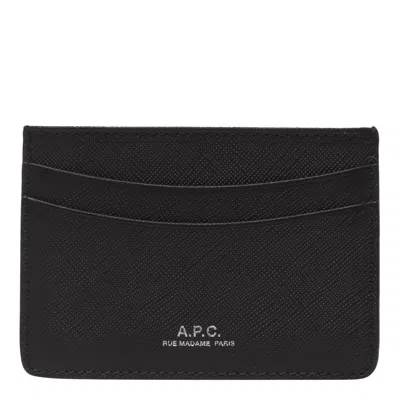 Apc Logo Card Holder In Black