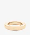 Apc Gold Angle Ring In Raa - Goldtone
