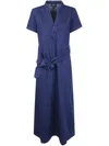 Apc A.p.c. Women Denim Annelie Dress In Blue
