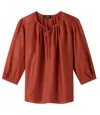 Apc Anouk Blouse In Red