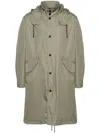 A.p.c. Antonny Parka In Green
