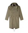 Apc Antonny Parka In Jab - Pale Khaki